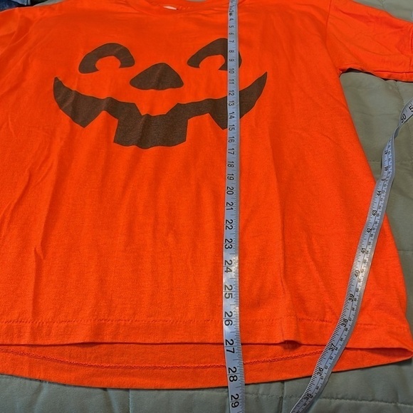 Retro Halloween VTG Pumpkin T-Shirt XL Orange Black Single Stitch Costume Spooky - Picture 16 of 16